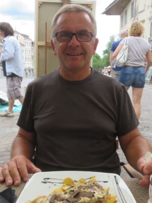 Au restaurant à Ljubljana - Slovénie