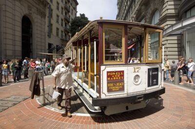 Le cable-car de San Francisco - Californie 