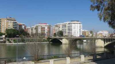 Séville - centre ville au bord du Guadalquivir