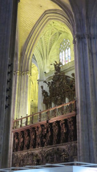 Dans la cathédrale de Séville