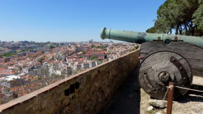 Vue sur Lisbonne depuis le Castelo Sao Jorge