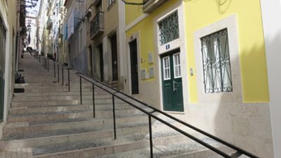 Lisbonne et ses escaliers interminables