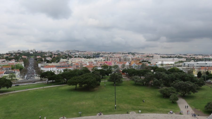 Vue sur Lisbonne depuis la Tour Belem