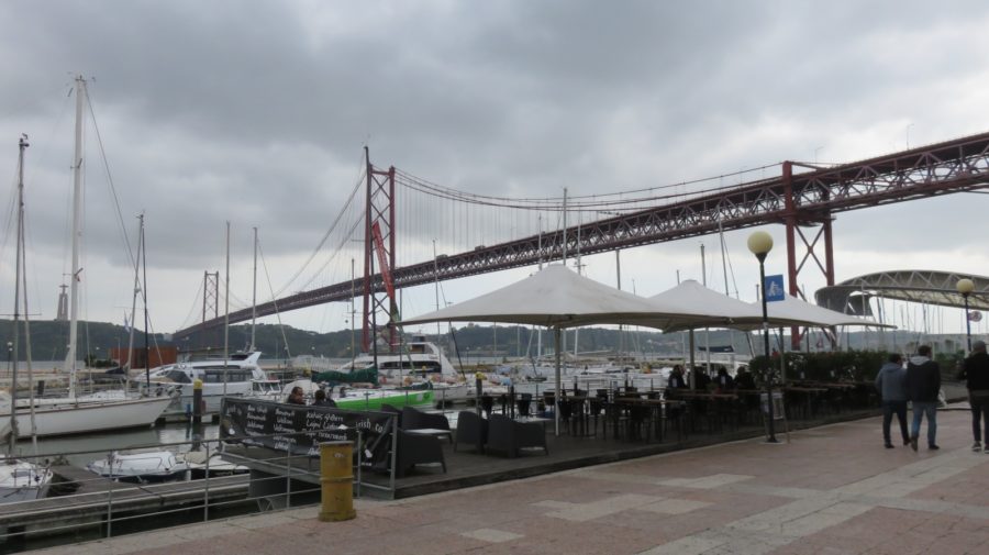 Les bords du Tage et le Pont du 25 Avril