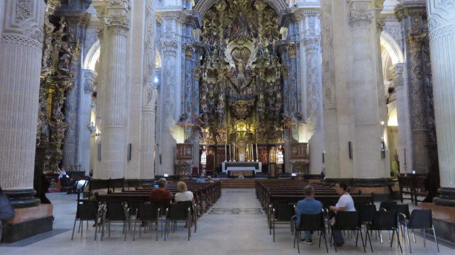 La nef de la cathédrale de Séville