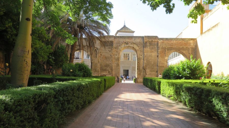 Real Alcazar de Séville - Le patio del Leon