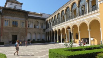 Real Alcazar de Séville - Le patio de la Monteria