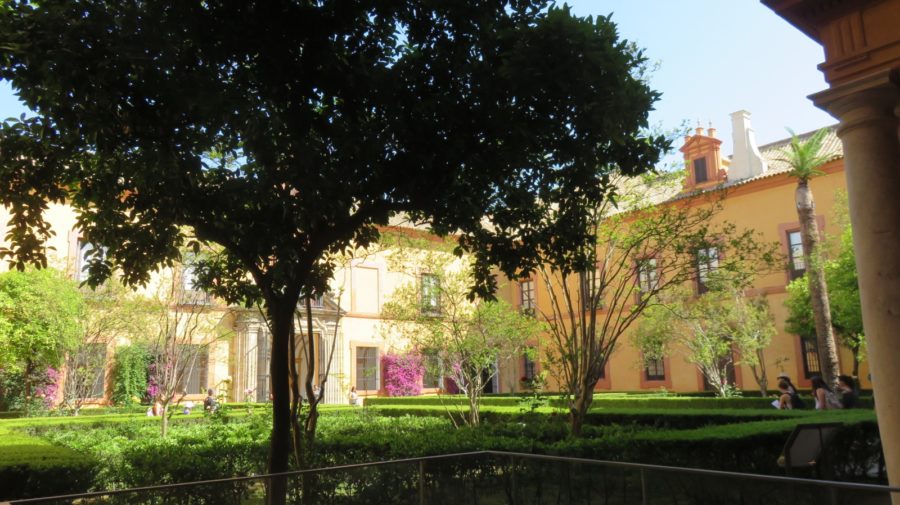 Les jardins de l'Alcazar de Séville