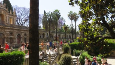 Les jardins de l'Alcazar de Séville
