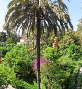 Les jardins de l'Alcazar de Séville
