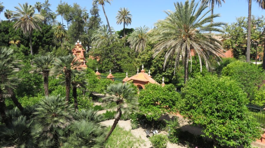 Les jardins de l'Alcazar de Séville