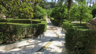 Les jardins de l'Alcazar de Séville