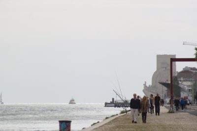 Sur les bords du Tage à Belem