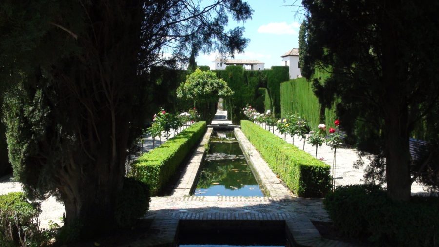 Les bassins de l'Alhambra