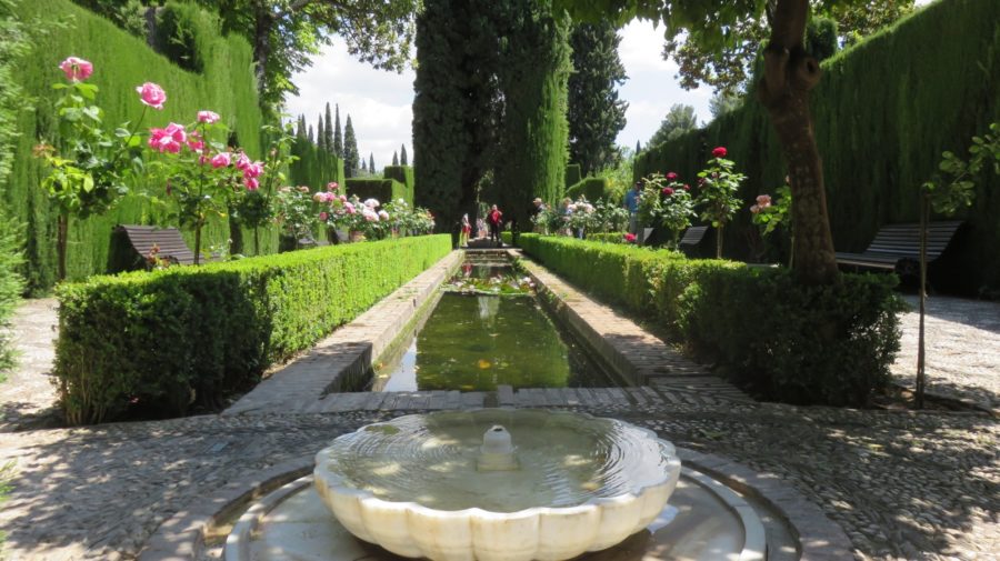 Les bassins de l'Alhambra
