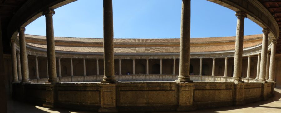 Le palais de Charles Quint - Grenade