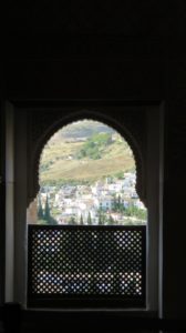 Les collines autour de l'Alhambra