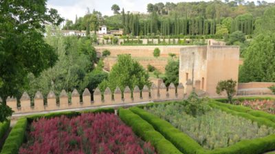 Les jardins de l'Alhambra - Grenade