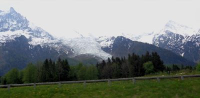 Le glacier de Chamonix