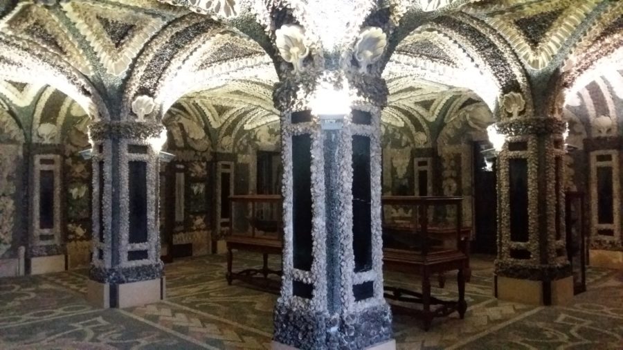 Le sous sol du palais d'Isola Bella (îles Borromées)