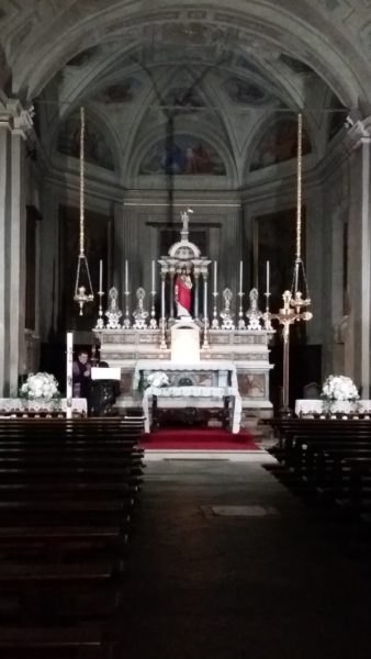 La chapelle du palais d'Isola Bella (îles Borromées)