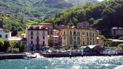 Arrivée à Varenna - Lac de Côme