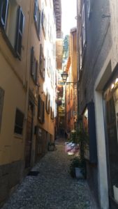 Les ruelles de Bellagio - lac de Côme