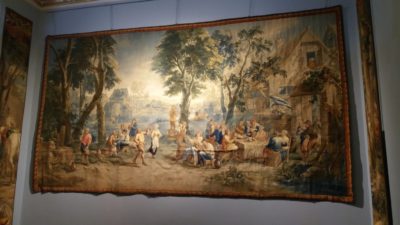 Tapisserie dans la villa Carlotta - Tremezzo