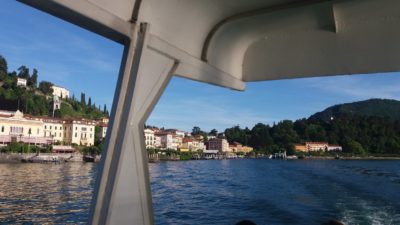 On quitte Bellagio pour la villa Carlotta sur l'autre rive