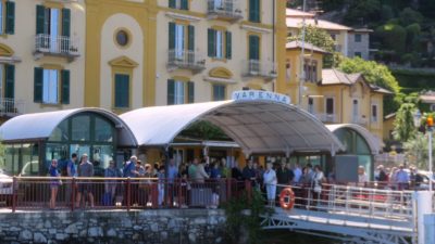 Le débarcadère de Varenna - lac de Côme