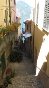 Les ruelles de Varenna - lac de Côme