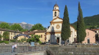 Eglise St Giovanni sur les bords du lac de Côme