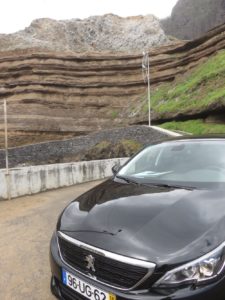 Sur la route entre Porto da Cruz et Faial - Madère