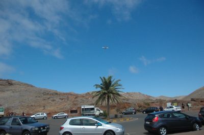 Le parking de Ponta de Sao Lourenço (Madère)