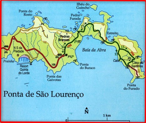 Ponta de Sao Lourenço (Madère)