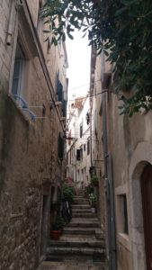 Les ruelles de Korcula - Croatie