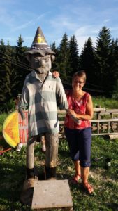 La pose à l'Auto camp de Mlinsky Potok - Zabljak (Monténégro)