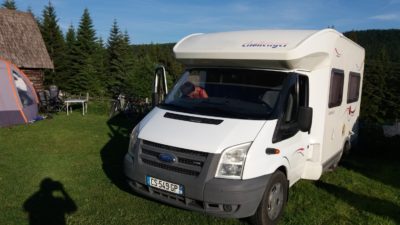 Auto camp de Mlinsky Potok - Zabljak (Monténégro)