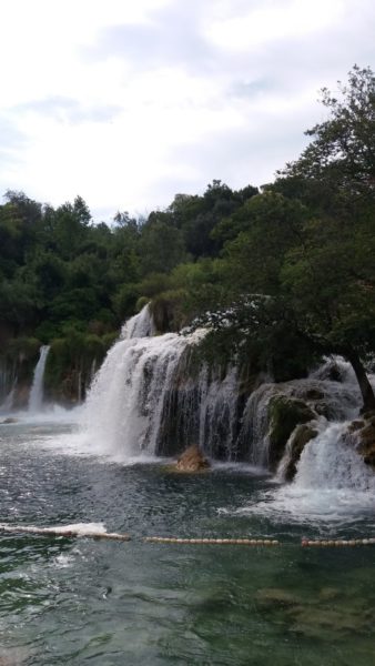 chutes d'eau dans le parc de Krka - Croati