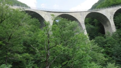 Viaduc entre Kolasin et Zabljak - Monténégro