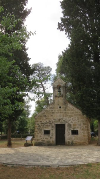 Petite chapelle dans le parc de Krka - Croatie