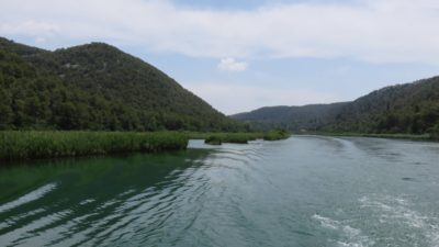 Retour du parc de Krka vers Skradin - Croatie