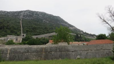 La grande muraille de Ston - Croatie