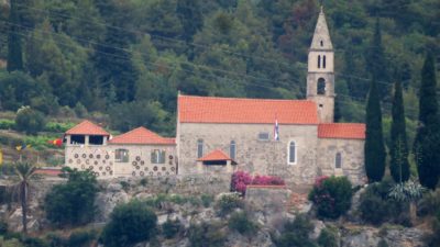L'église d'Orebic - Croatie