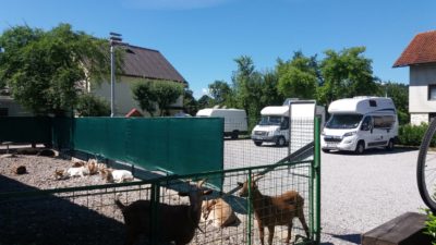  L'aire de camping-car de Dobrunje (Camperstop Ljubljana Pri Kovacu)  près de Ljubljana - Slovénie