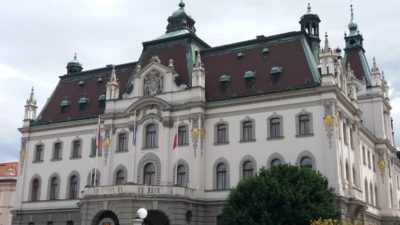 Le siège de l'université de Ljubljana - Slovénie