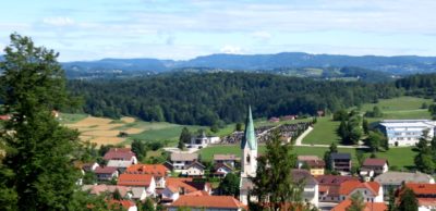 Arrivée sur l'aire de camping-car de Dobrunje près de Ljubljana - Slovénie