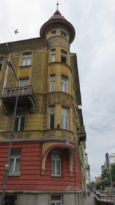 Vieil immeuble de Ljubljana