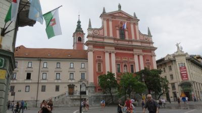 l'église franciscaine de l'Annonciation - Ljubljana (Slovénie)