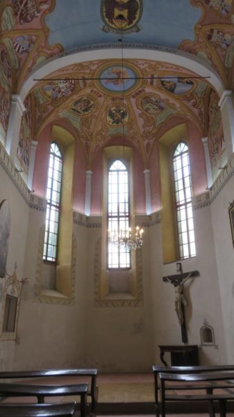 La chapelle St Georges du château de Ljubljana